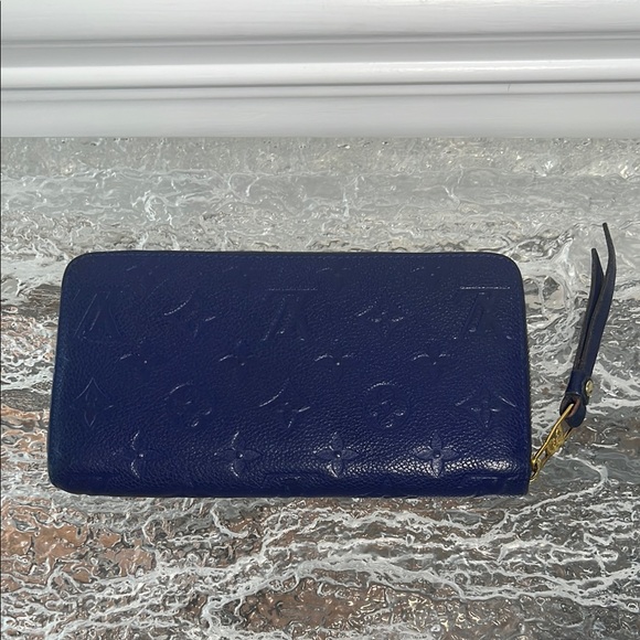 Louis Vuitton Navy Blue Empriente Zipper Long Wallet - Picture 5 of 15